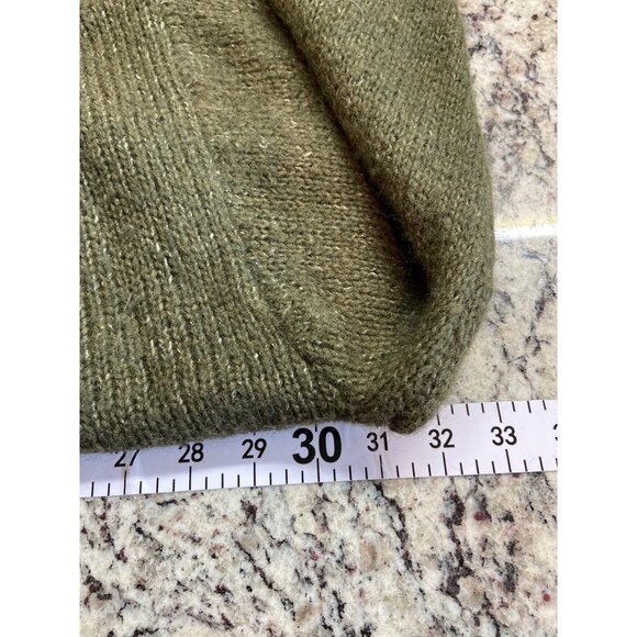 Old Navy Crewneck Sweater XXL Green Knit Heritage Relaxed Cozy Soft Pullover - Picture 7 of 8